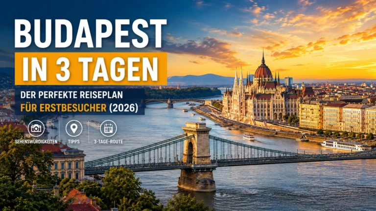 Budapest in 3 Tagen: Der perfekte Reiseplan für Erstbesucher (2026) 16 Budapest in 3 Tagen: Der perfekte Reiseplan für Erstbesucher (2026)