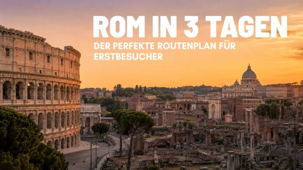 Rom in 3 Tagen: Der perfekte Routenplan für Erstbesucher