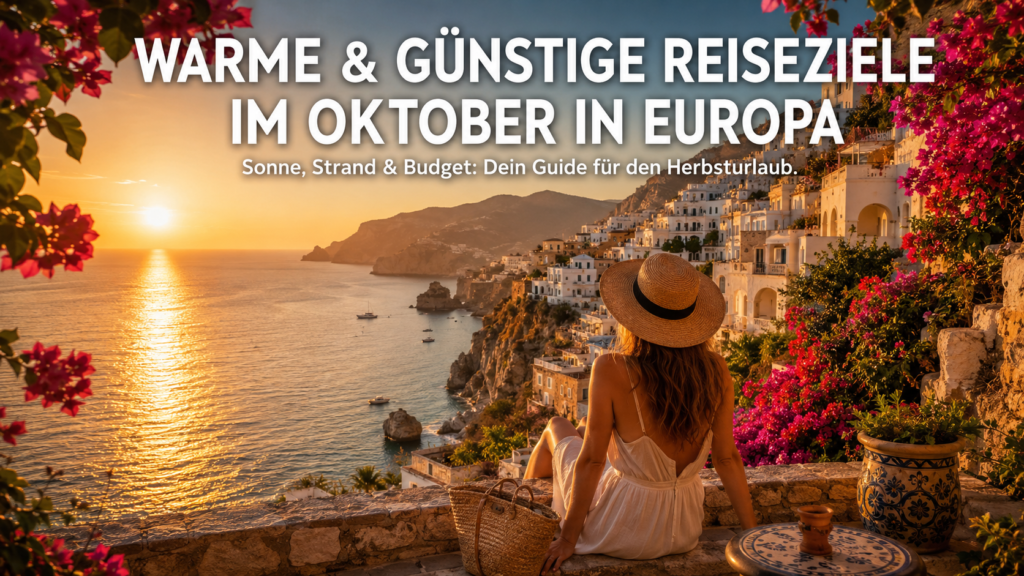 WARME & GÜNSTIGE REISEZIELE IM OKTOBER IN EUROPA